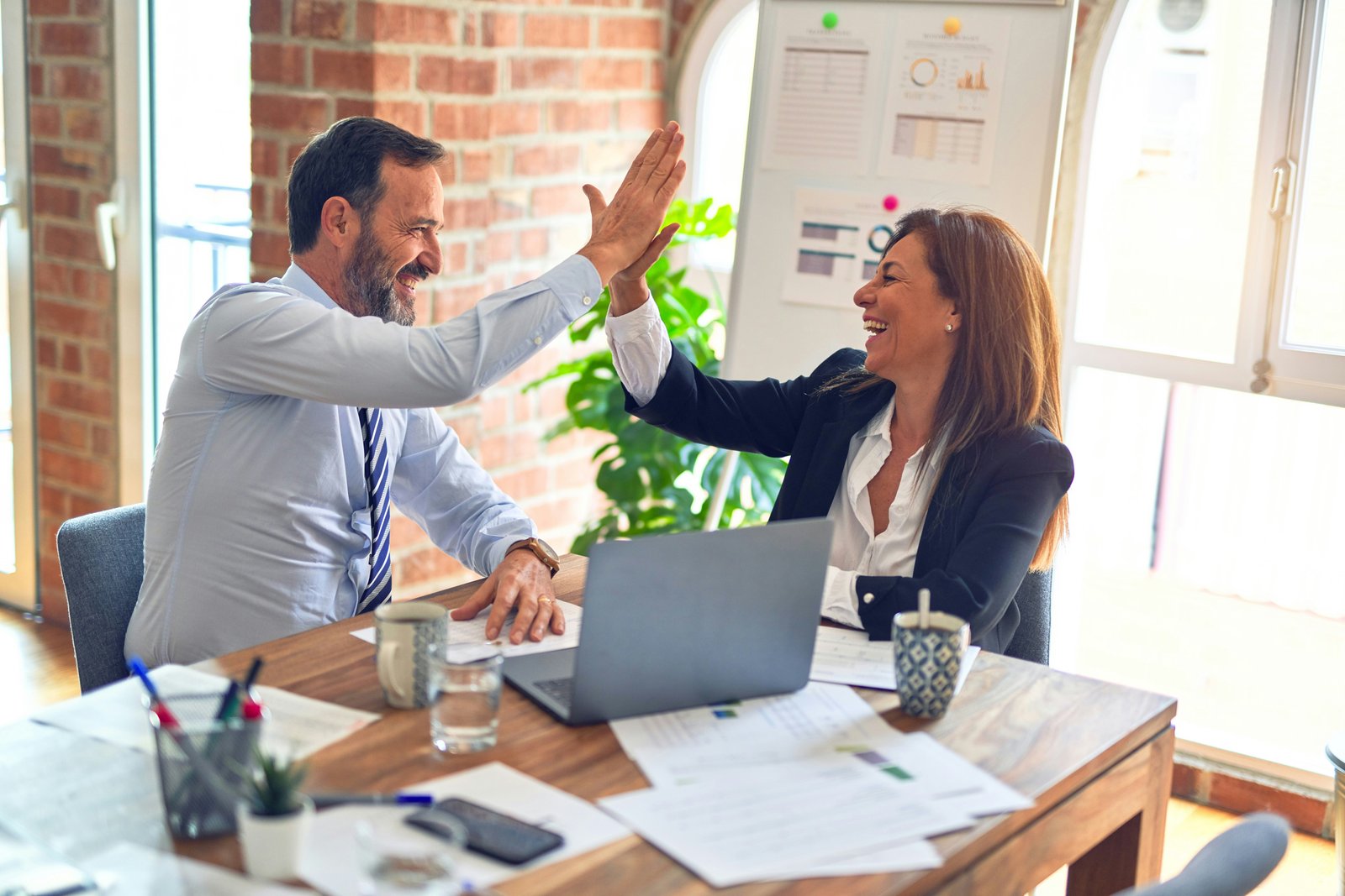 Professional consultation with tenant